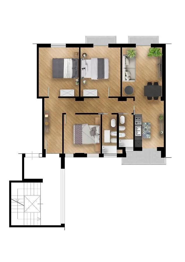 Apartament Maqueda House Palermo